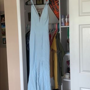 Baby Blue Prom Dress